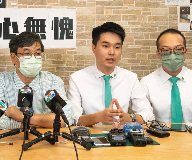 曾在台灣求學的澳門民主派立法會議員蘇嘉豪，被指為反中「外部勢力」的重點培養對象。（取自蘇嘉豪臉書）