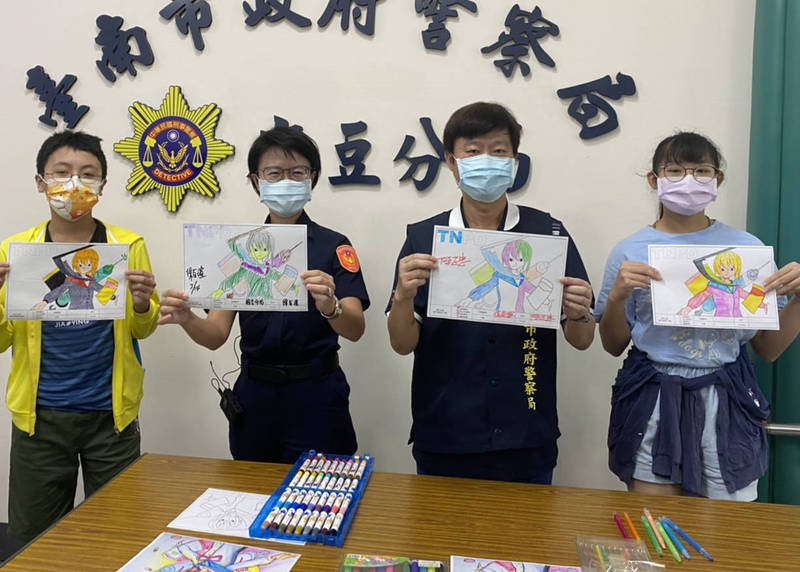台南麻豆警辦網路競賽 歡迎學生IG拍照、數位彩繪秀創意 - 社會 - Vimarsana News