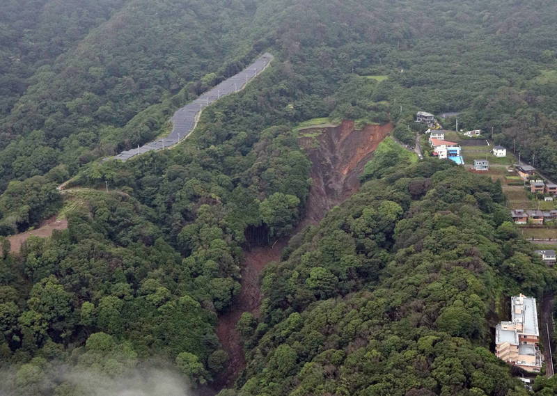 靜岡熱海土石流可能是人禍 推定主因與5.5萬立方公尺人工填土有關