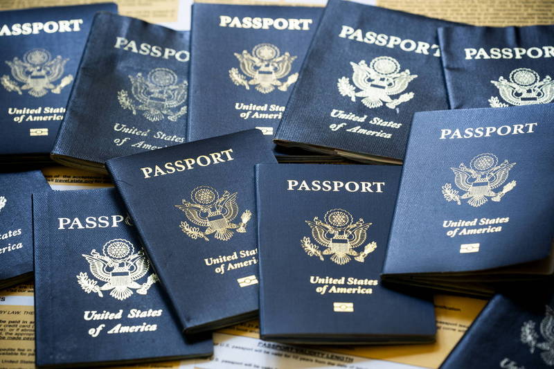 美国护照申请积案多达200万件，国务院正增派人手消化积案。（欧新社）(photo:LTN)