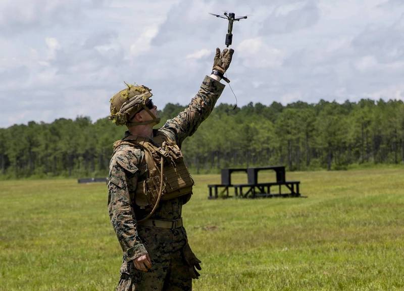 美军陆战队看上了「Drone 40」 高速、长距离与弹性模组的特性，在上週行一系列测试。（取自美军陆战队官网）(photo:LTN)