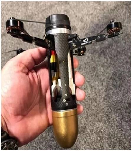 「Drone 40」由电池供电，续航时间30到60分钟，时速最快72公里，飞行距离可达19公里，远超步枪射程。（翻摄自美军陆战队官网）(photo:LTN)