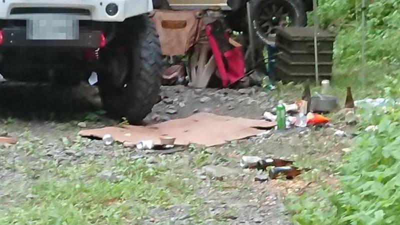 扯！疫期頻往山裡跑還不戴口罩 自來水源頭淪野營地 - 社會 - Vimarsana News