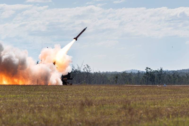 美军首次在澳洲发射爱国者三型飞弹。（图取自澳洲国防部推特）(photo:LTN)