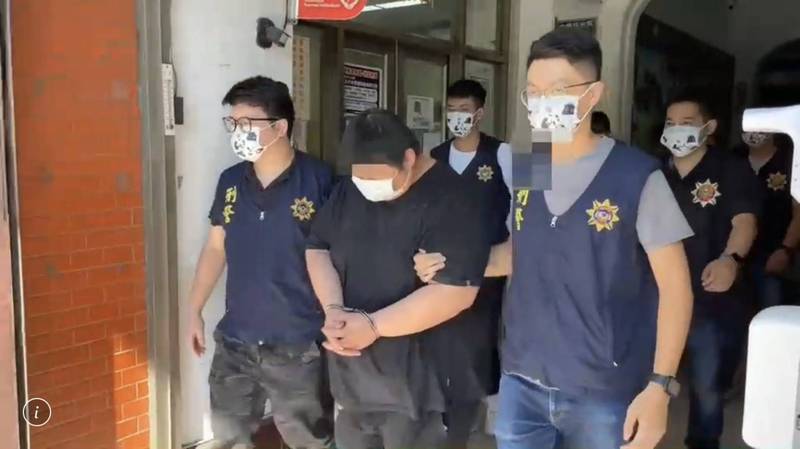 中壢警分局一舉破獲黃男組成的暴力討債集團，全案依擄人勒贖、恐嚇取財、妨害自由、傷害等罪送辦。（記者李容萍翻攝）