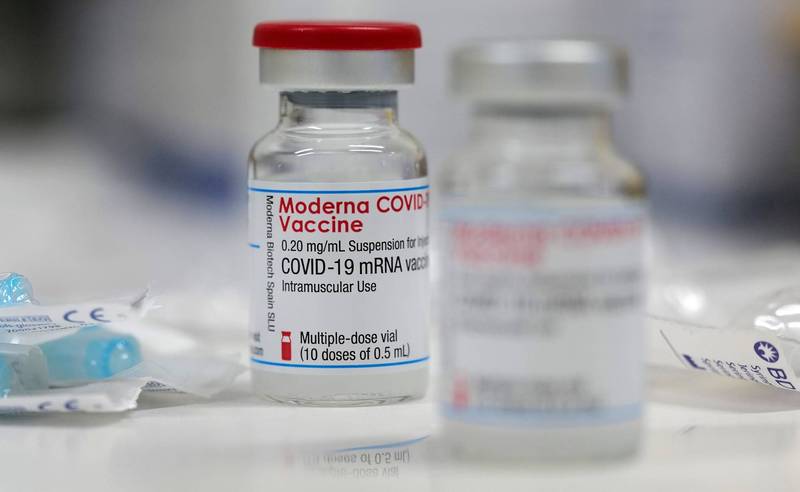 南韓當局指出，8月將陸續獲取共逾1000萬劑莫德納疫苗。（路透資料照）