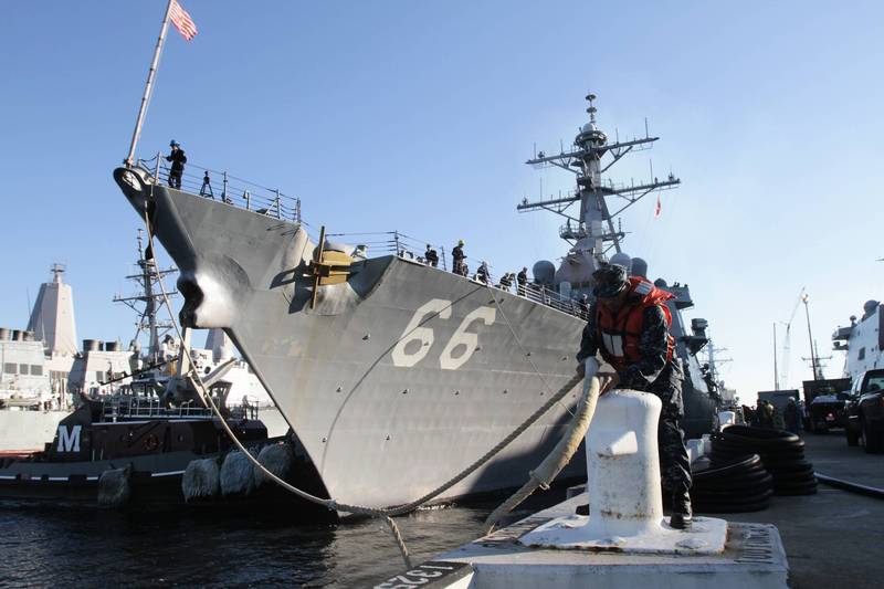 美国同意出售日本「神盾级军舰」支援装备，总价为1.34亿美元（约新台币37亿元）。（美联社）(photo:LTN)