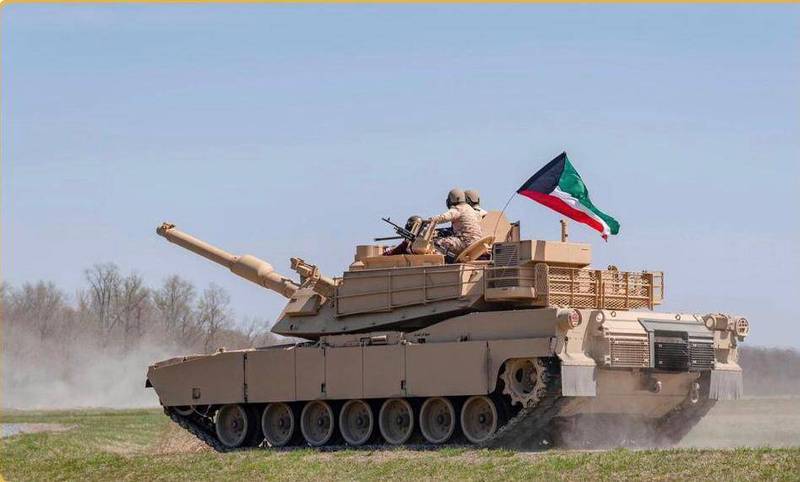 从照片中可以看出，升级后的M1A2K战车已经配备了M153遥控武器站，主砲管上方增设M2A1重机枪，武器系统整体升级；这款独特的艾布兰战车变体设计、研发和产制由通用动力公司负责。（翻摄自科威特武装部队推特）(photo:LTN)