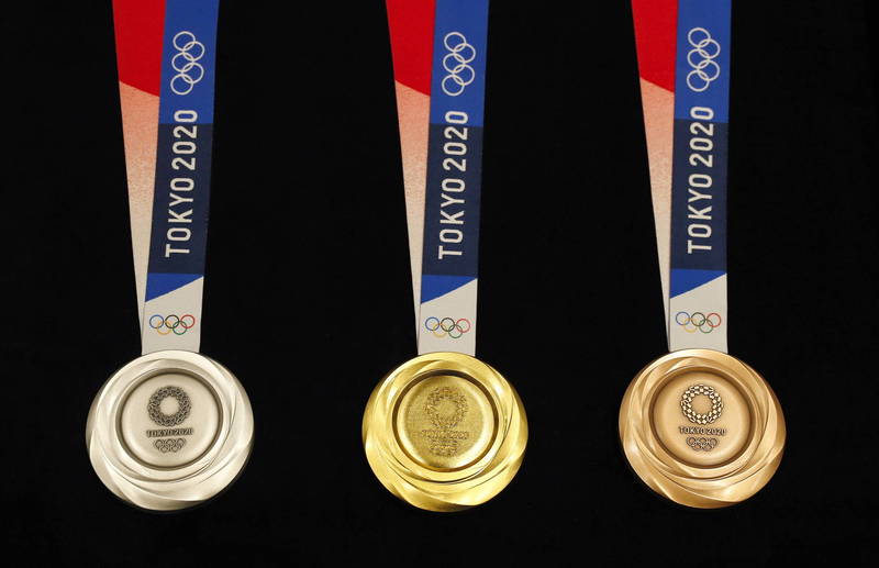 东京奥运8日仍有13项赛事，中国代表团总奖牌数至7日，以87面奖牌落后美国的108面位居美媒奖牌榜第2名。（欧新社档案照）(photo:LTN)