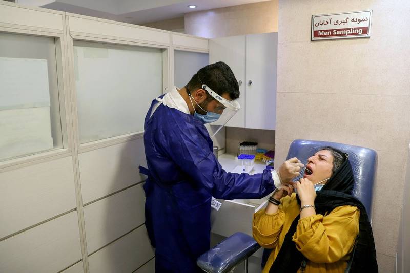 伊朗的第5波武汉肺炎疫情来势汹汹，该国每日新增确诊人数和单日新增死亡人数在9日双双创下新高。（路透）(photo:LTN)