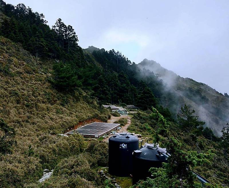 嘉明湖營地（位於嘉明湖山屋旁）自10日起開放申請。（台東林管處提供）