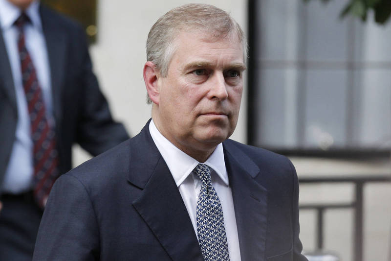 安德魯王子（Prince Andrew）。（美聯社）