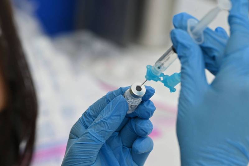 美媒指出，FDA最快将在13日批准让免疫功能低下者施打第3剂疫苗「加强针」。示意图。（法新社资料照）(photo:LTN)