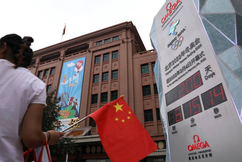 國際掀起抵制北京冬奧聲浪。（路透）