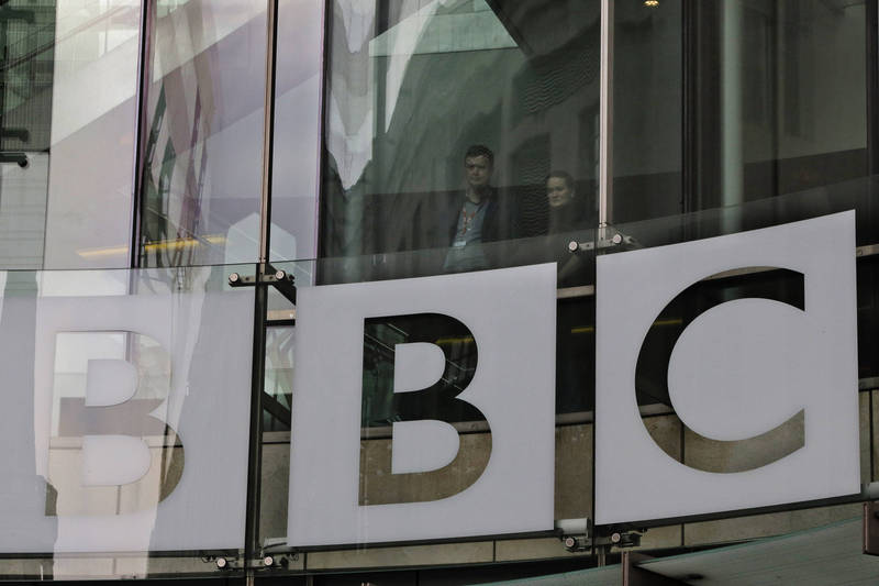 「俄罗斯24」昨（12）日在报导指出，俄罗斯拒绝为BBC驻俄记者续签记者签证。（美联社）(photo:LTN)
