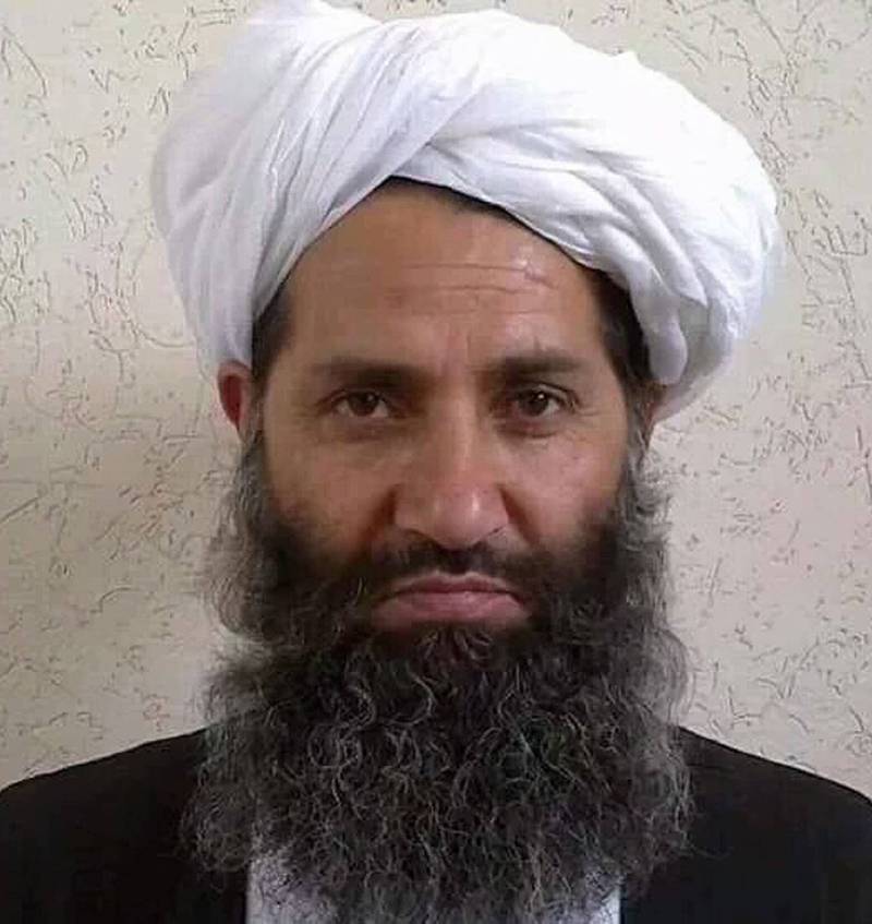 塔利班精神领袖艾昆萨达（Haibatullah Akhundzada）。（法新社）(photo:LTN)