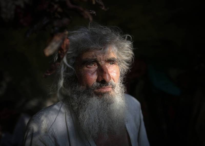 塞尔维亚男子罗维奇（见图）在山区隐居20年，听闻武肺疫情爆发后也赶紧下山接种疫苗。（法新社）(photo:LTN)