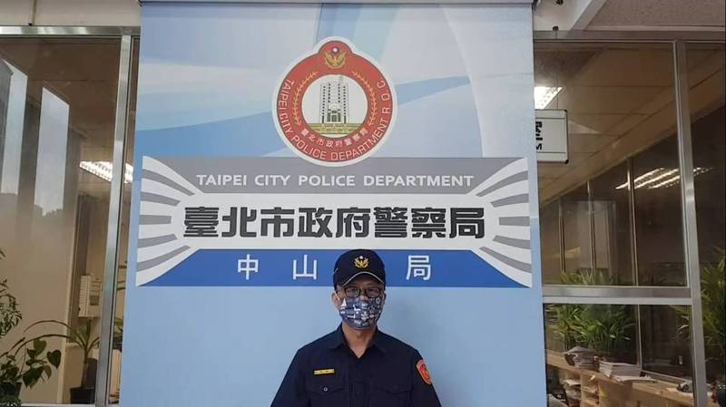 北市警抓毒梟認錯車挨告判賠，中山分局督察組長黃全愉表示尊重法院判決，至於是否上訴，將再與市警局討論。（記者王冠仁翻攝）