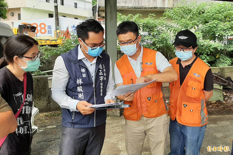 桃園大溪崎頂下坡易積水 溢流騎士曾打滑 犁田 生活 自由時報電子報