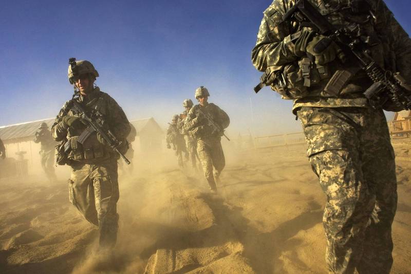 美军撤离阿富汗，美国民间募款僱佣兵要救阿富汗人。（法新社档案照）(photo:LTN)