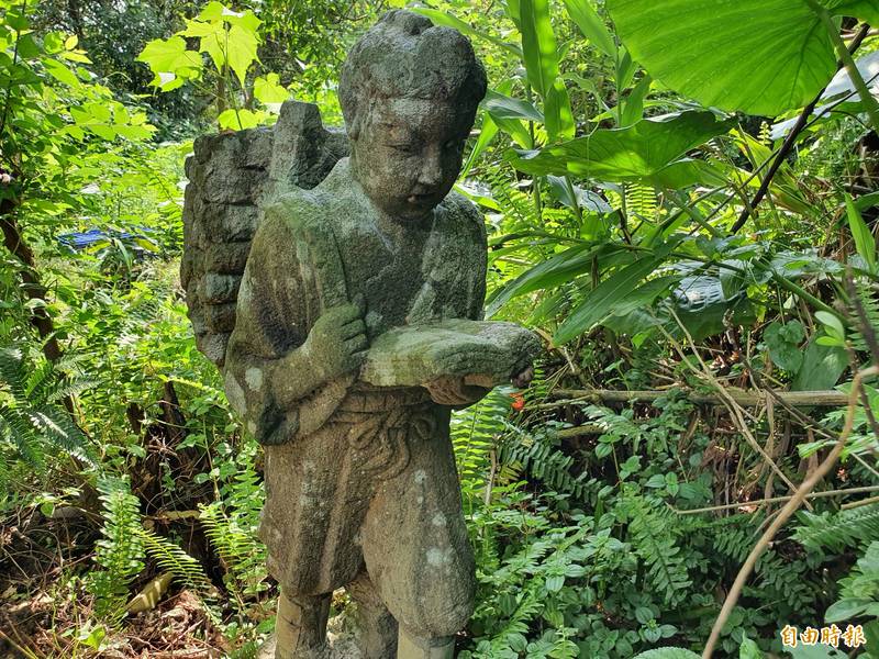 淡水河撈出二宮金次郎石雕社大老師推測日治文物盼保存- 生活- 自由時報電子報