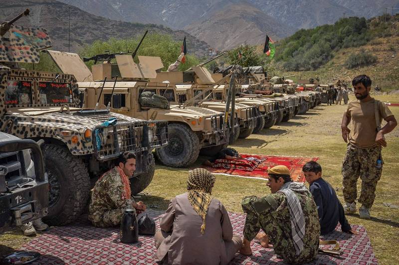 部分阿富汗部队退守到庞吉夏省（Panjshir），反抗神学士政权。（法新社）(photo:LTN)