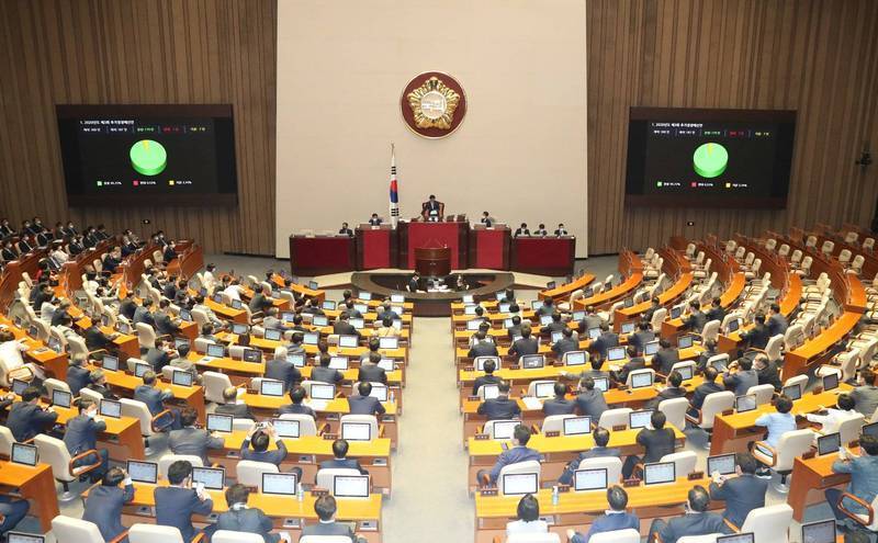 南韩国会示意图。（欧新社）(photo:LTN)