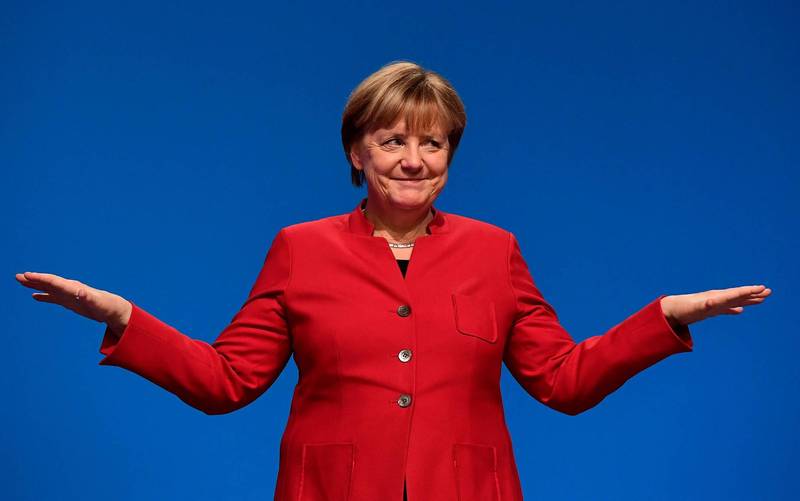 德国总理梅克尔在国际拥有高声望。（法新社）(photo:LTN)