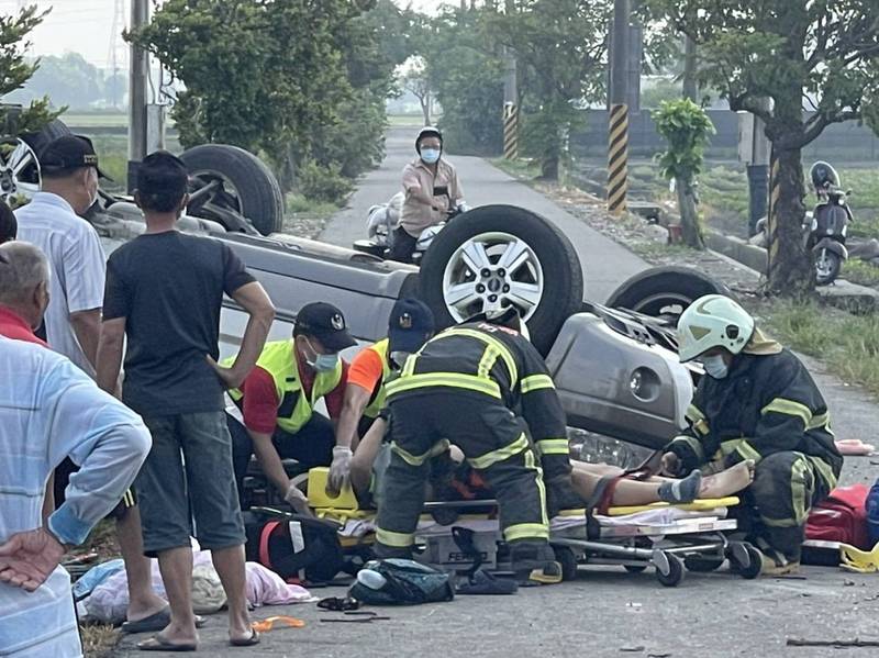 林姓幼兒園老師全家出遊遇車劫，2死2傷。（讀者提供）