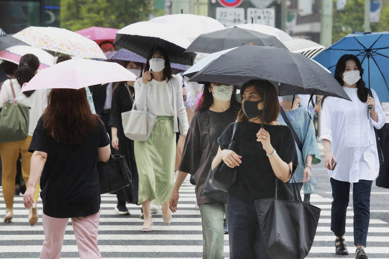 日本9月1日新增2萬31例確診。圖為東京街景，示意圖。（美聯社）