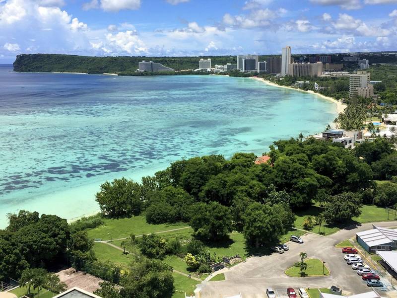 關島武肺病例數大增，國內旅行社8月早已陸續停止出團。（美聯社）