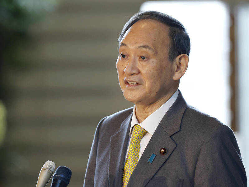 日本首相菅义伟将卸任，下任首相牵动与中国关系。（美联社）(photo:LTN)