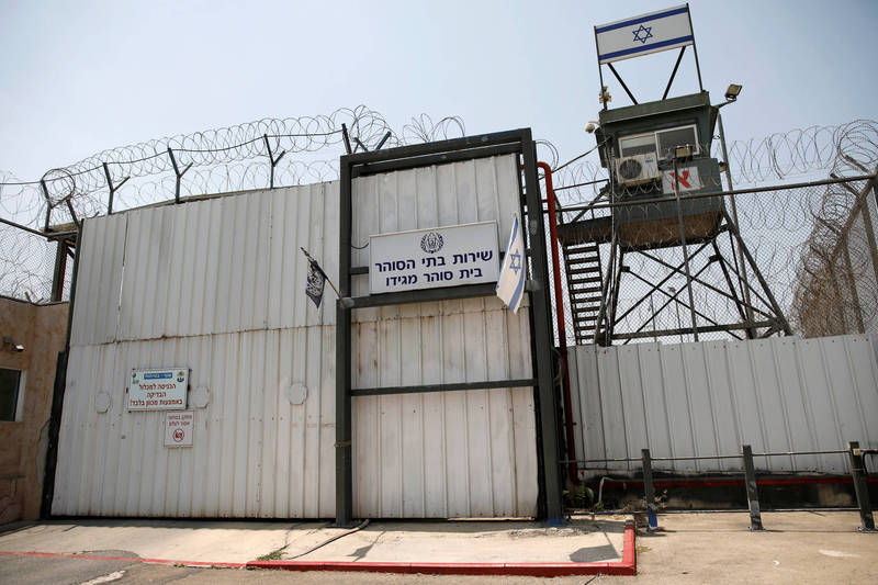 以色列警方表示，6名巴勒斯坦人今从戒备森严的监狱内越狱成功，为该国有史以来最严重越狱事件。以色列监狱示意图，非事发监狱。（路透）(photo:LTN)