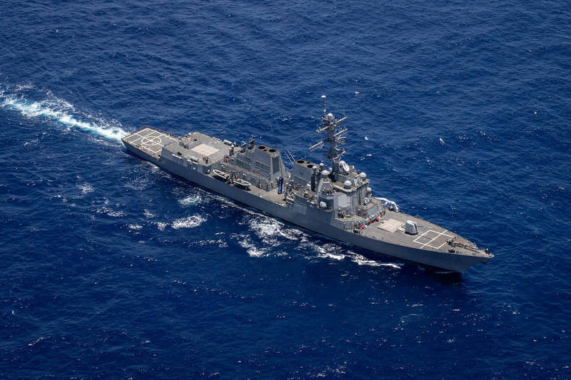 美国第七舰队今（8日）宣布，亚里·伯克级神盾驱逐舰「杜威号」（见图）已经抵达日本，加入第七舰队作战阵容，使美方能够捍卫伙伴利益并支持自由开放的印太地区。（图取自美国太平洋舰队）(photo:LTN)