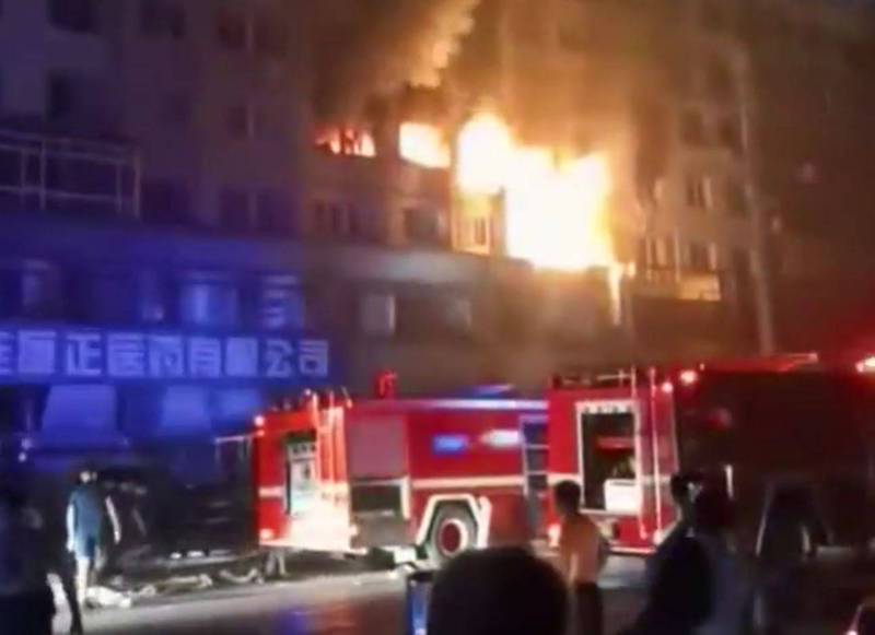 中国大连市今凌晨有一处公寓发生瓦斯外洩气爆事件，造成至少8死5伤的惨剧。（图撷自微博）(photo:LTN)