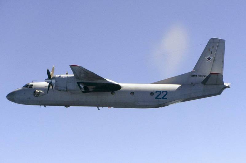 俄罗斯媒体报导，一架安托诺夫An-26运输机在俄罗斯远东地区坠毁，机上有6名机组员。图为同型机。（欧新社资料照）(photo:LTN)
