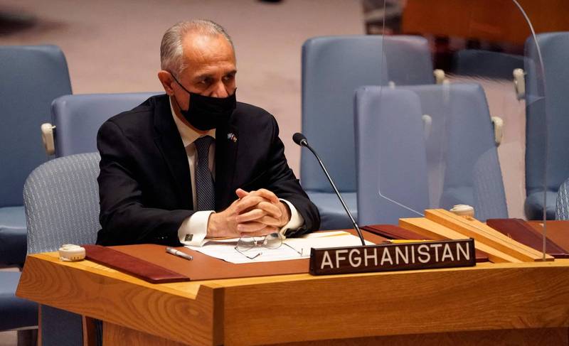 联合国证实，阿富汗政府驻联大使伊萨克扎自行取消了在大会上发表言论的机会。（法新社）(photo:LTN)