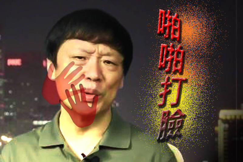 胡錫進被中國網友諷「自打臉」。（圖取自微博，本報合成）

