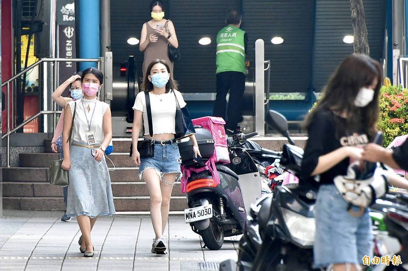 中央氣象局指出，今天（30日）各地大多為晴到多雲的天氣。（資料照）