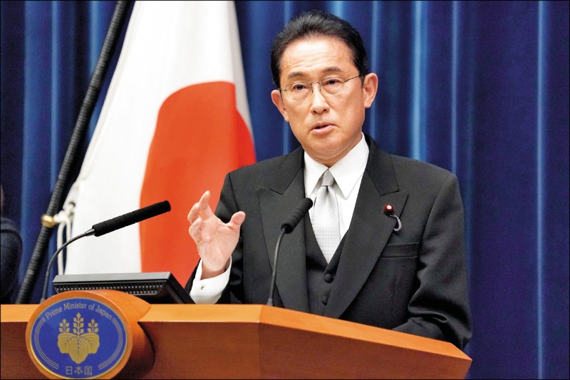 日本自民黨總裁岸田文雄四日完成國會指名及天皇親任等儀式後，成為日本第100任首相。（歐新社）
