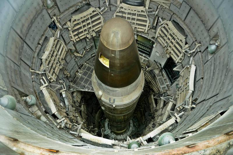 美國國務院公布美國核彈頭數量，現在美軍擁有3750枚現役和非現役核彈頭。（法新社）