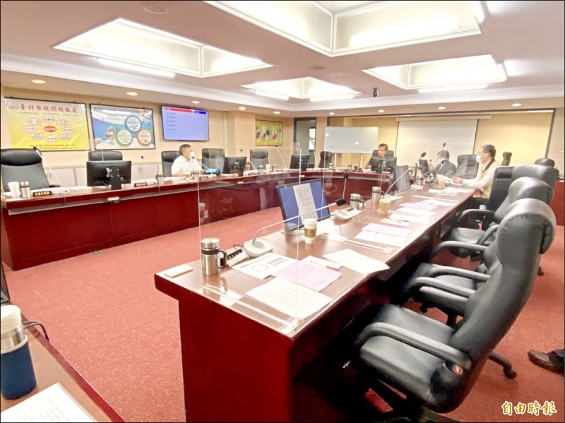 台北市議會財政建設委員會昨上午因議員出席人數不足，最終流會。
（記者楊心慧攝）