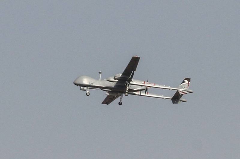 印度媒体报导，印方已启用「数目可观」的以色列制苍鹭无人机（见图）在中印实际控制线（LAC）周边山区日夜巡逻。（法新社资料照）(photo:LTN)