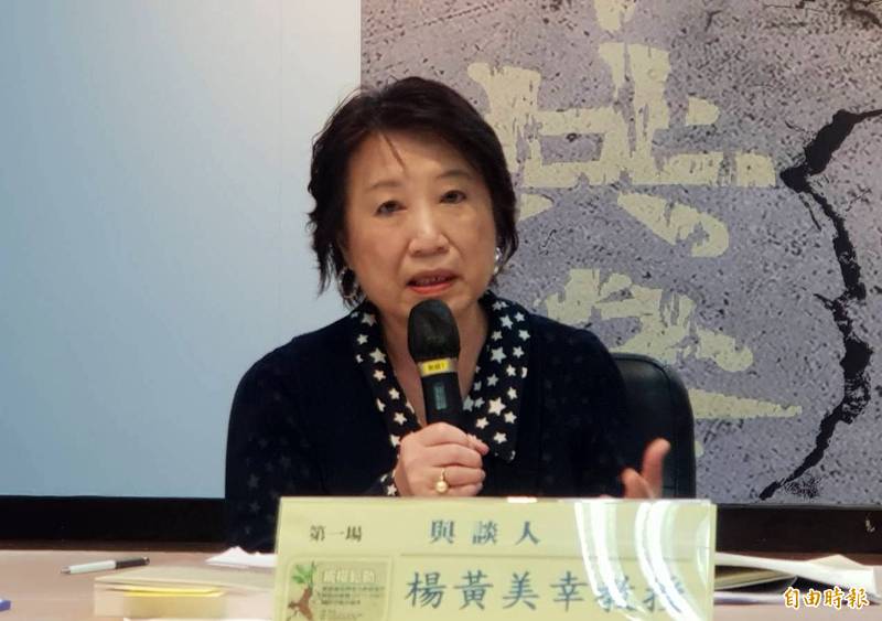 陳文成博士紀念基金會董事長楊黃美幸指出，國民黨在早年威權時代於海外布建許多特務與職業學生跟監海外台灣人與留學生的政檔案應公開。（資料照）
