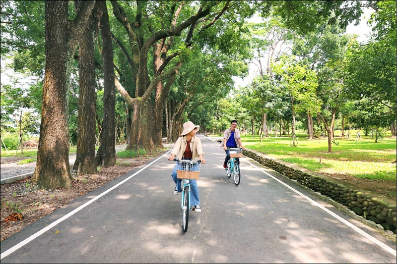 新威森林公園綠蔭濃密。（茂管處提供）