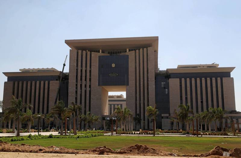 埃及新行政首都中的司法大廈。（路透資料照）