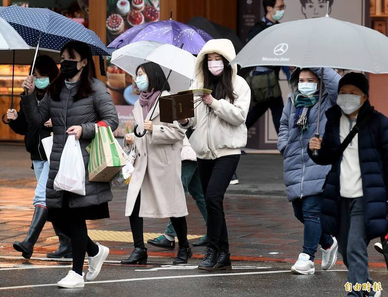 今天氣回暖轉晴，西半部皆為晴時多雲，早晚仍有涼意；下週冷空氣強襲，先濕冷後乾冷，北台最低氣溫下探12度。（資料照）