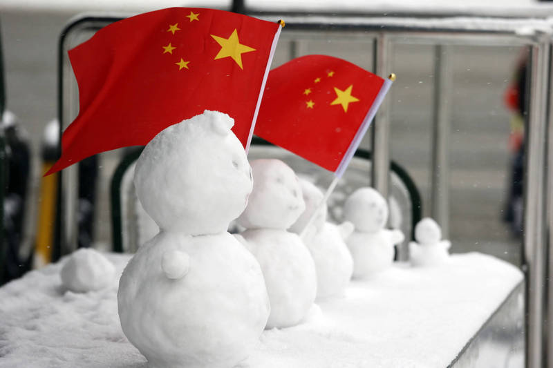 中国中央气象台今急发4道预警，北京今晚起24小时内将降大雪，北方冷空气一路南下，其他各地也预计出现「一夜入冬」状况。（美联社档案照）(photo:LTN)