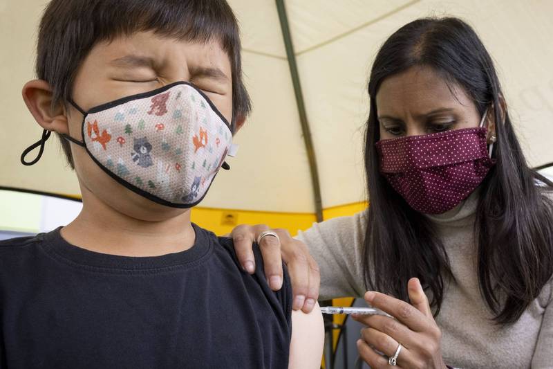 哥斯大黎加當局近日宣布新措施，強制規定5至11歲兒童接種武漢肺炎疫苗。示意圖。（歐新社資料照）