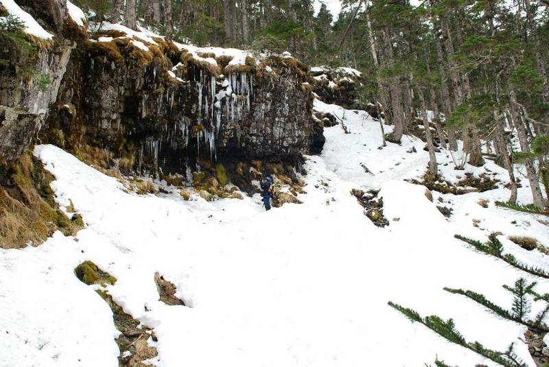 冬季登雪山，雪管處列高風險路線提醒山友。示意圖。（資料照）